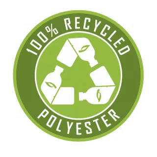 100% Recycled Polyester